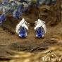 Boucles d'oreilles saphirs diamants - La Taillerie