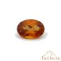 Grenat mandarin ovale 7x5 mm - La Taillerie