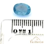 Topaze bleue de 2 carats - La Taillerie