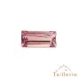 Tourmaline rose baguette - La Taillerie