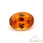 Magnifique grenat mandarin ovale - La Taillerie