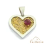 Tourmaline rose sur bijou de joaillerie française - La Taillerie